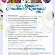 zaproszenie-konkurs-Górnośląskie-Kroszonki-04-03-2013
