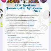 zaproszenie-konkurs-Górnośląskie-Kroszonki-04-03-2013