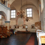 Tykocin synagoga wnętrze